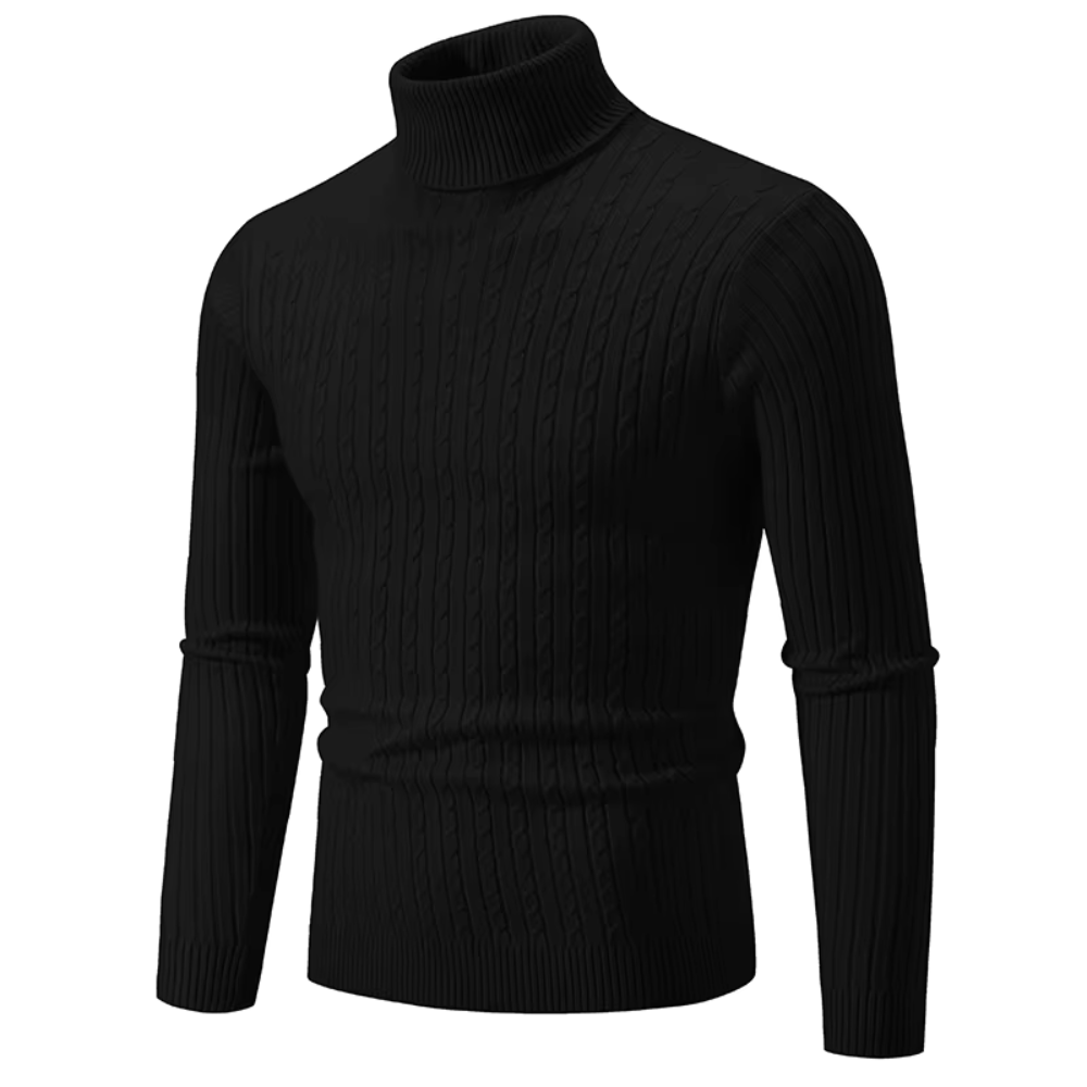 Elwyn | Men's Knitted Turtleneck