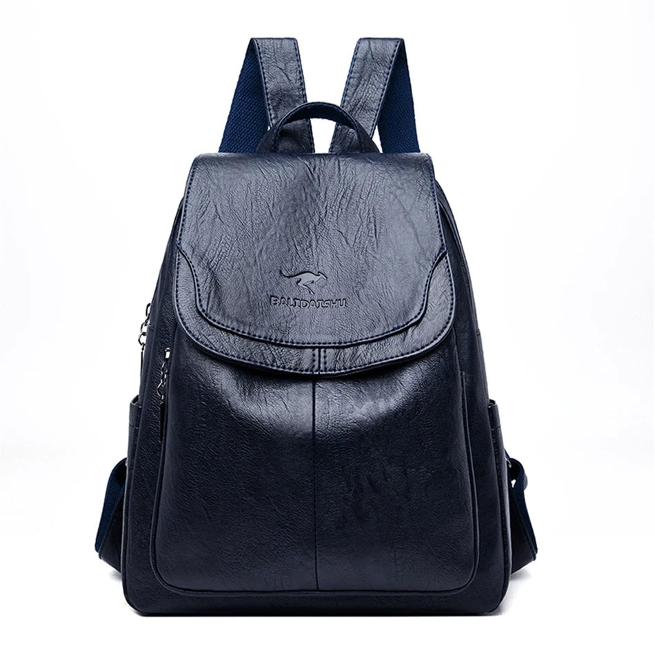 Ada | Anti-Theft Leather Bag