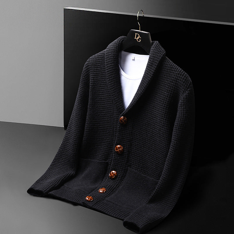 Henry | Aspen Split Wool Cardigan