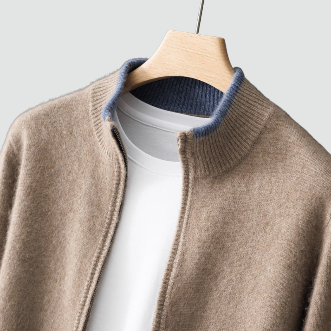 Thommy | Pure Cashmere Zip