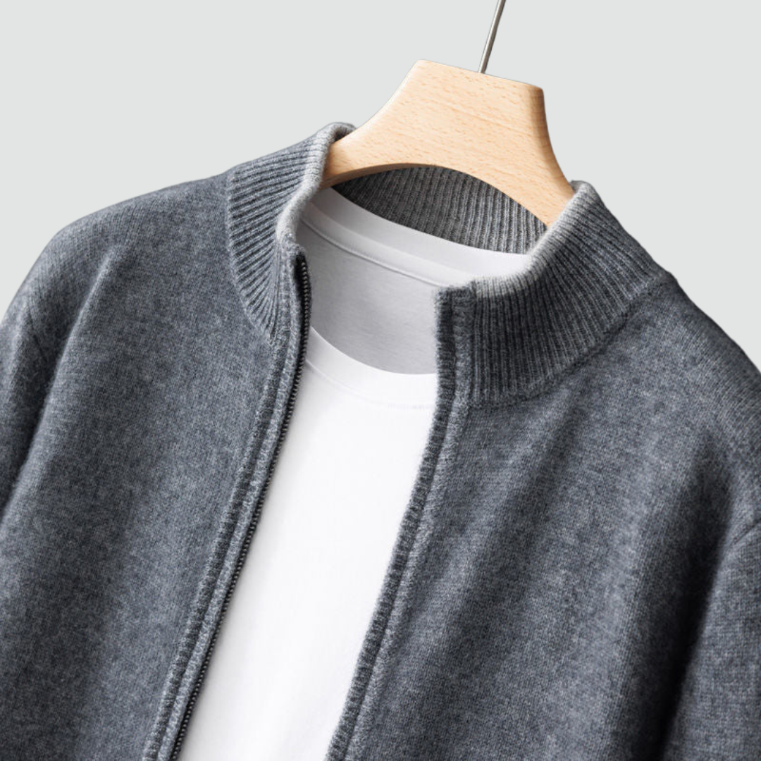 Thommy | Pure Cashmere Zip