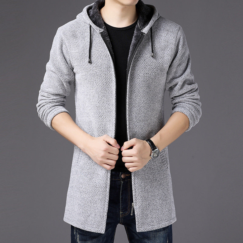 Gabriel | Long Hooded Cardigan