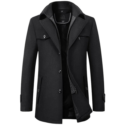 Philip | Classic Men's Wool Coat