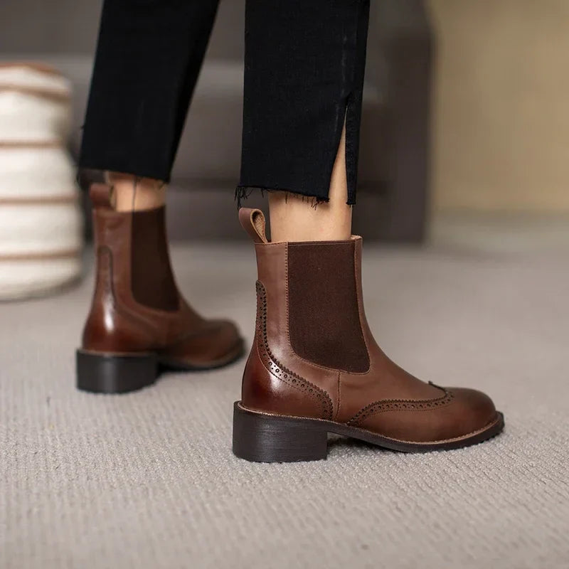 Joyce | Retro Chelsea Boots