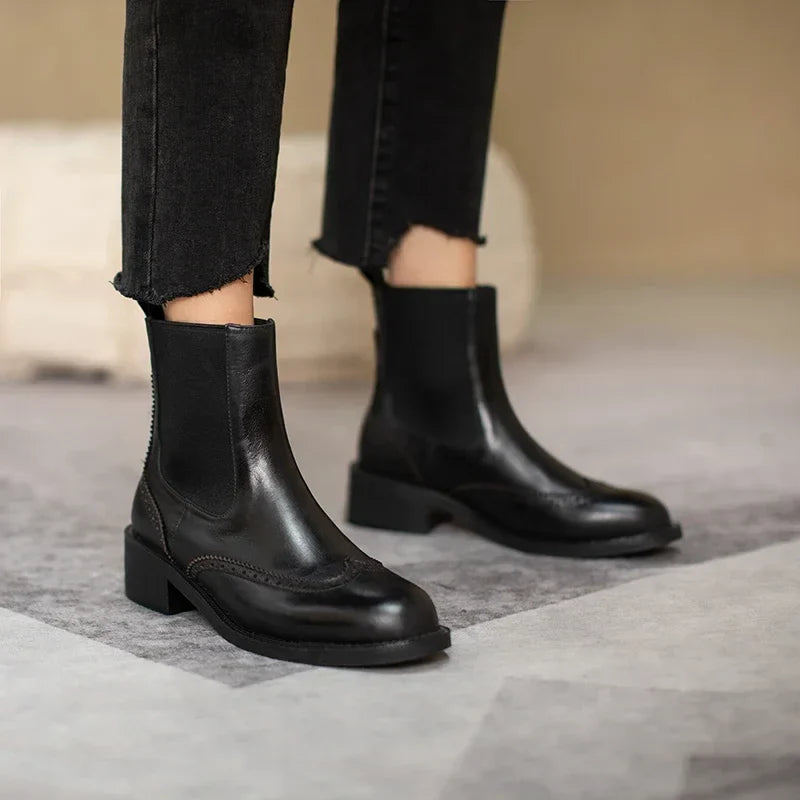 Joyce | Retro Chelsea Boots