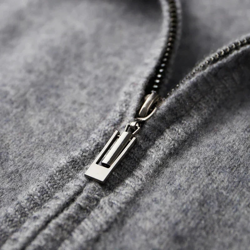 Harrold | Pure Cashmere Zip