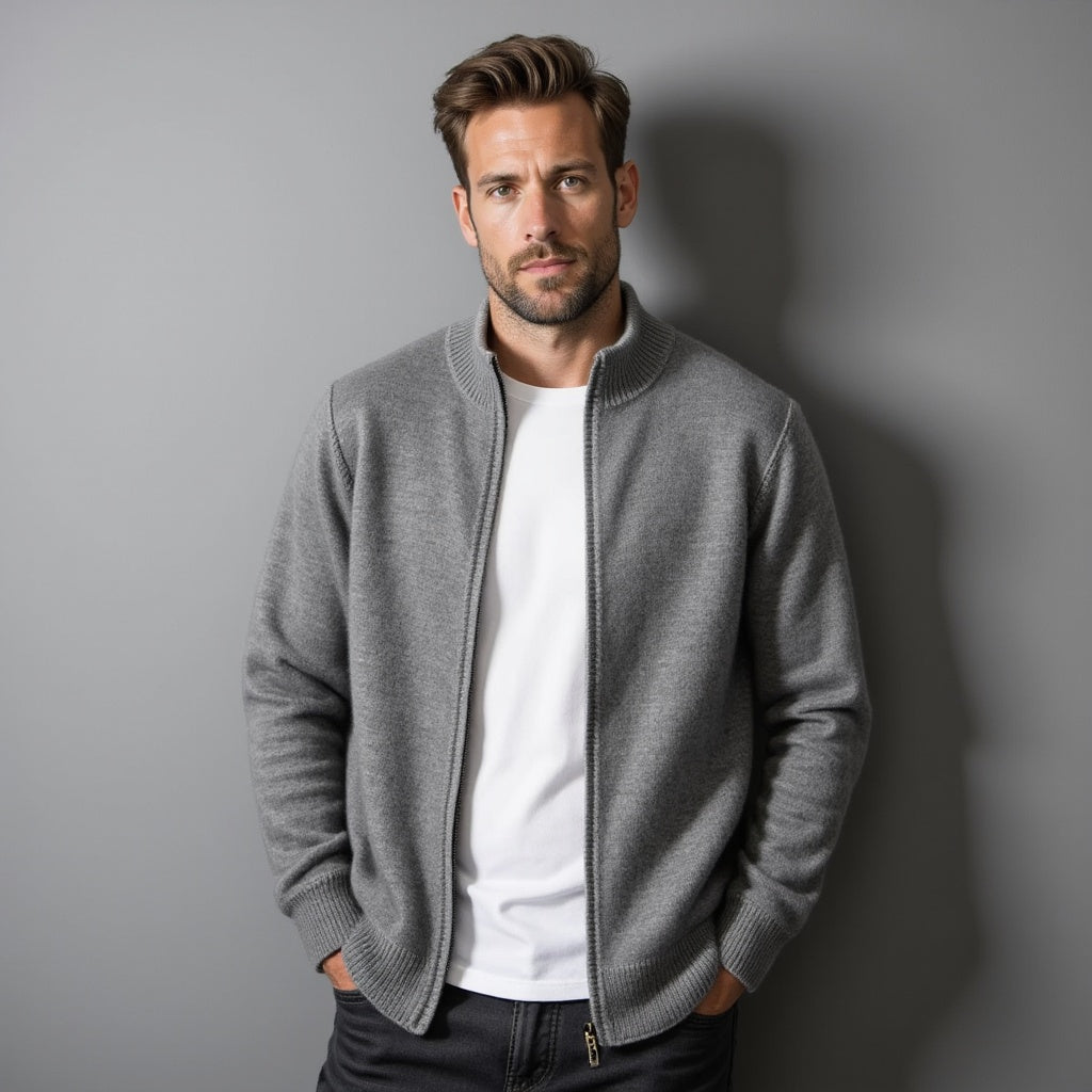 Thommy | Pure Cashmere Zip