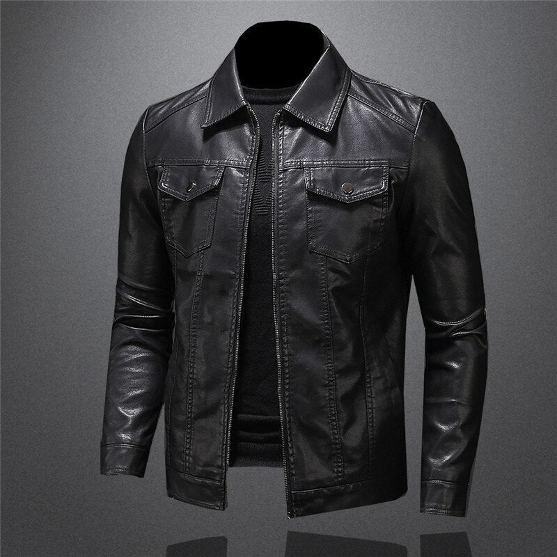 Luca | Classic Comfortable Leather Jacket